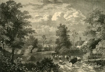 Notting Hill im Jahr 1750, ca. 1876