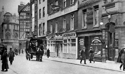Old Compton Street, Soho, London, 1926-1927