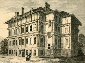 Altes Craven House, 1800