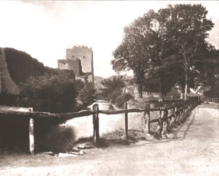 Alter Graben, Portchester Castle, Hampshire, 1894