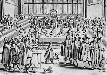 Oliver Cromwell löst das Lange Parlament auf, 1653, 1903