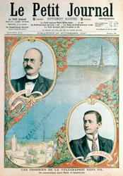 Eröffnung der drahtlosen Telegrafieverbindung zwischen Paris und Casablanca, 1907