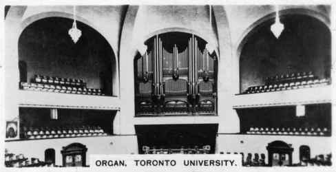 Orgel, Universität Toronto, um 1920er Jahre