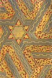 Ornamente an den Wänden, Haus von Sanchez, 1907