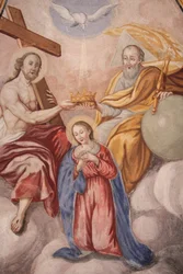 Unsere Liebe Frau von der Himmelfahrt Kirche. Mariä Krönung, Cordon, Frankreich