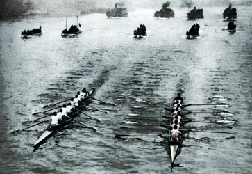 Oxford und Cambridge Bootsrennen, London, 1926-1927