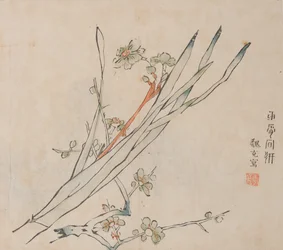 Seite aus Shi Zhu Zhai