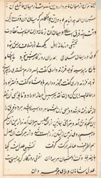 Seite aus den Geschichten eines Papageis Tuti-nama: Textseite, ca. 1560