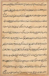 Seite aus den Geschichten eines Papageis Tuti-nama: Textseite, ca. 1560