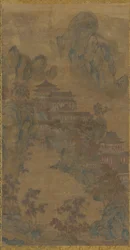 Palast in den Bergen, Ming-Dynastie, 16.-17. Jahrhundert