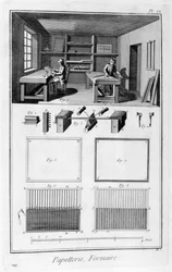 Papierherstellung, 1751-1777