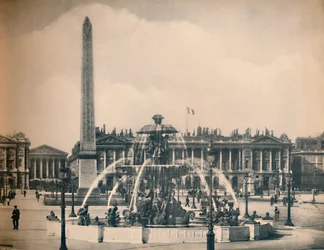 Paris - La Place De La Concorde, ca. 1910