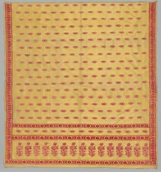 Teil eines Sari, 1800er - frühe 1900er