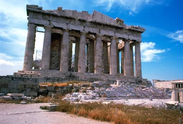 Parthenon auf der Akropolis, Athen, 5. Jahrhundert v. Chr.