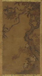 Pfirsiche und Chrysanthemen, 1368-1644