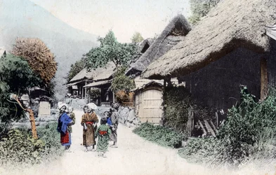 Bauernhäuser, Japan, 20. Jahrhundert