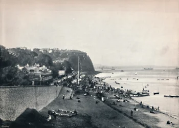 Penarth - Die Esplanade und Penarth Head, 1895