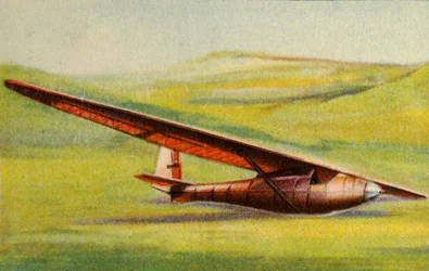 Leistungssegelflugzeug, Grunau Segelflugschule, Deutschland