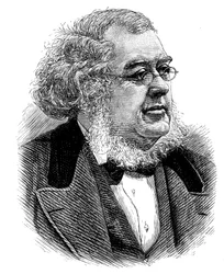 Peter Christian Asbjørnsen 1812-1885, norwegischer Folklorist und Naturforscher