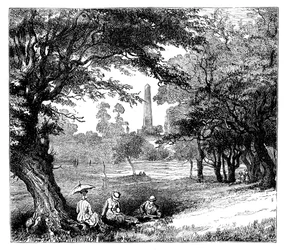 Phoenix Park, Dublin, 1888
