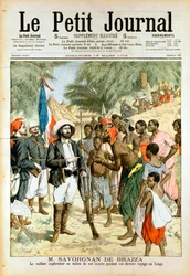 Pierre-Paul-Francois-Camille Savorgnan de Brazza, französischer Entdecker und Gründer von Brazzaville, 1905