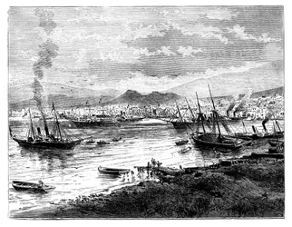 Piräus, Athen, Griechenland, ca. 1888