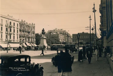 Place Muhammad Ali, Alexandria, Ägypten, 1936