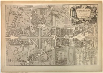 Plan von Versailles