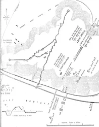Plan der Schlacht von Tel-El-Kebir, 13. September 1882, ca. 1882