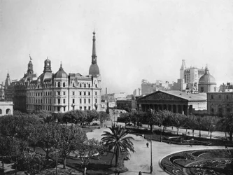 Plaza de la Victoria, Buenos Aires, Argentinien