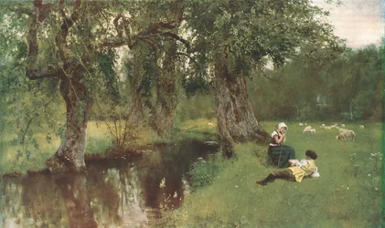 Dichter und Bauer, ca. 1902
