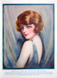 Ponds Cream Werbung, 1928
