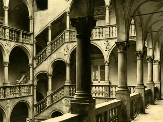 Schloss Porcia, Spittal an der Drau, Kärnten, Österreich, um 1935