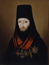 Porträt von Erzbischof Joseph Graf Argutinsky-Dolgoruky, 1840er Jahre