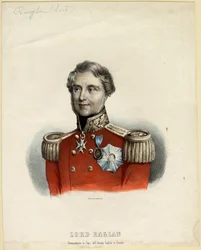 Porträt von Baron Raglan, 1854