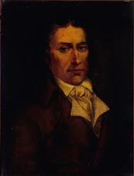 Porträt von Camille Desmoulins 1760-1794, 1792