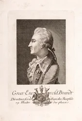 Porträt von Graf Enevold Brandt 1738-1772