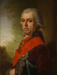 Porträt von Dmitri Prokofjewitsch Troshchinsky