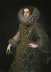 Porträt von Elisabeth von Frankreich 1602-1644, Königin von Spanien, um 1620