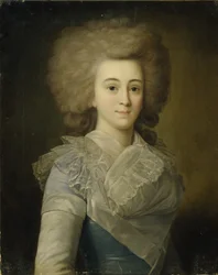 Porträt von Elisaveta Alexandrovna Stroganova 1745-1831, 1770er Jahre