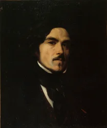 Porträt von Eugène Delacroix 1798-1863, ca. 1840
