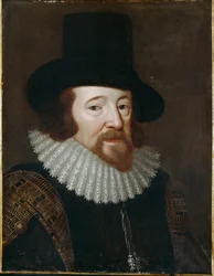 Porträt von Francis Bacon 1561-1626, ca. 1622
