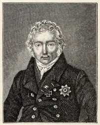 Porträt von Friedrich von Motz