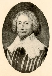 Porträt von George Sandys, mit geschlitztem Wams und Vandyke-Kragen, ca. 1610-1630, 1937