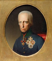 Porträt des Heiligen Römischen Kaisers Franz II. 1768-1835, ca. 1830