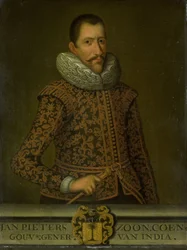 Porträt von Jan Pieterszoon Coen (1587-1629)