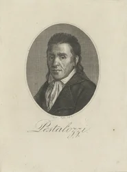 Porträt von Johann Heinrich Pestalozzi 1746-1827, 1805