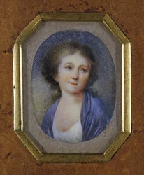Porträt von Maria Alexeevna Lvova, erstes Viertel des 19. Jahrhunderts