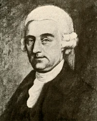Porträt von Nathaniel Appleton aus Boston, in weißer Perücke