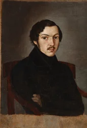 Porträt von Nikolay Martynov, 1841